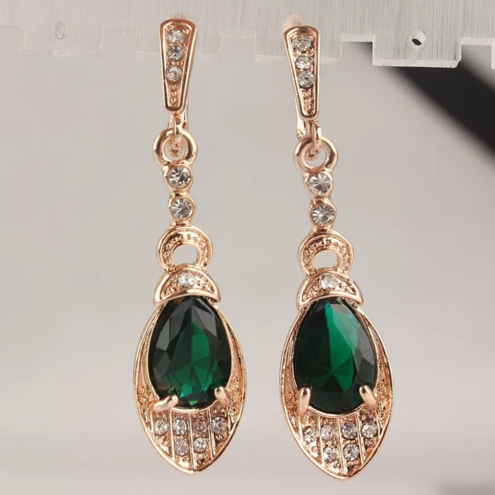 Drop Dangle Earrings - Picture 2 of 3